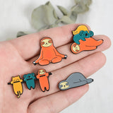 Sloth Life  Enamel Pins