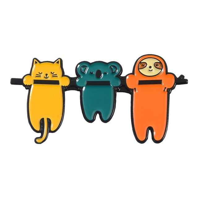Sloth Life  Enamel Pins