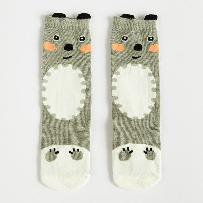 Foxy Animals Soft Cotton Infant & Bubby Socks 0-3 Years