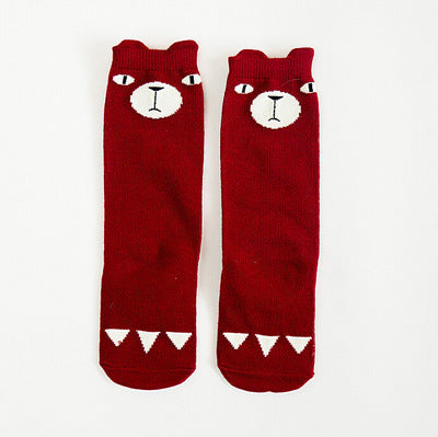 Foxy Animals Soft Cotton Infant & Bubby Socks 0-3 Years