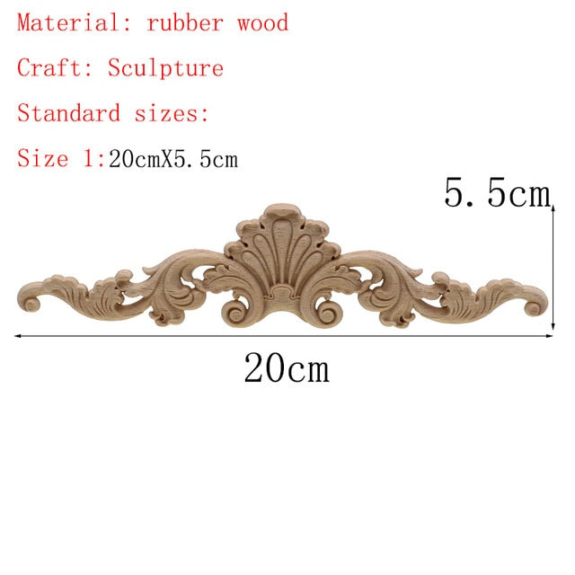 Carved Wood Furniture Embellishments