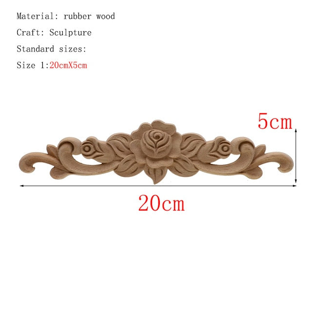 Carved Wood Furniture Embellishments