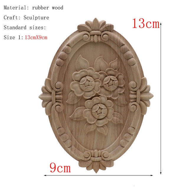 Carved Wood Furniture Embellishments