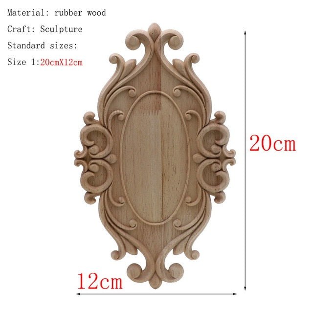 Carved Wood Furniture Embellishments