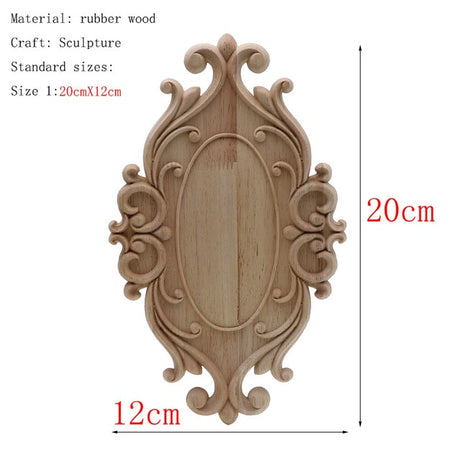 Carved Wood Furniture Embellishments