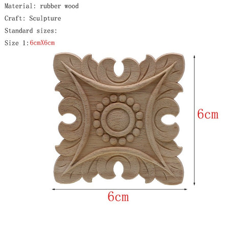 Carved Wood Furniture Embellishments