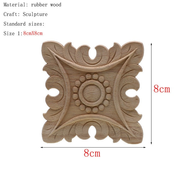 Carved Wood Furniture Embellishments