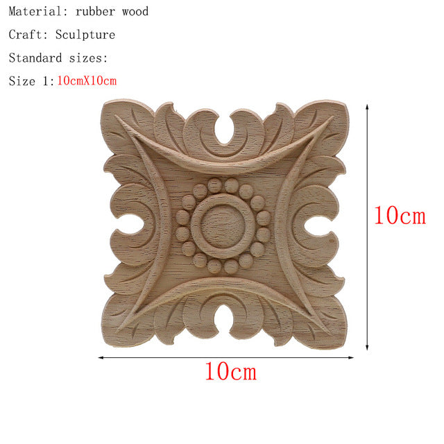 Carved Wood Furniture Embellishments