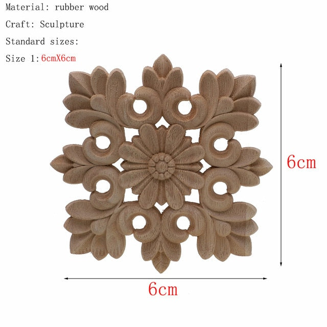 Carved Wood Furniture Embellishments