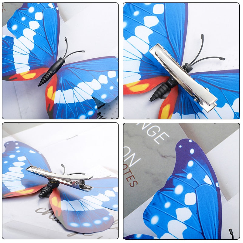 Woodland Dryad Butterfly Hairclips
