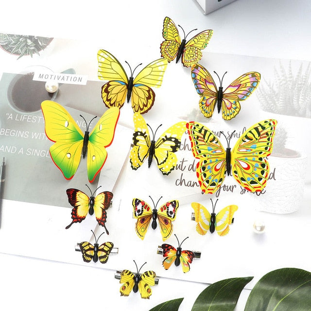 Woodland Dryad Butterfly Hairclips
