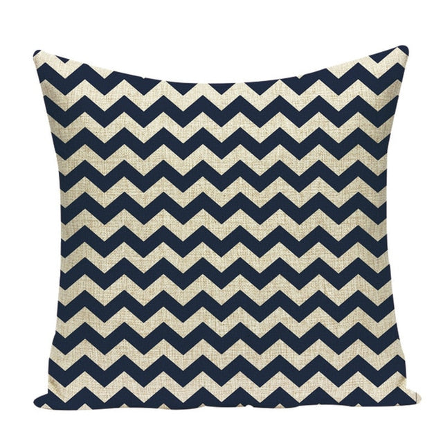 Sea Blue Nautical Cushion Covers Home Decor 21 Variations