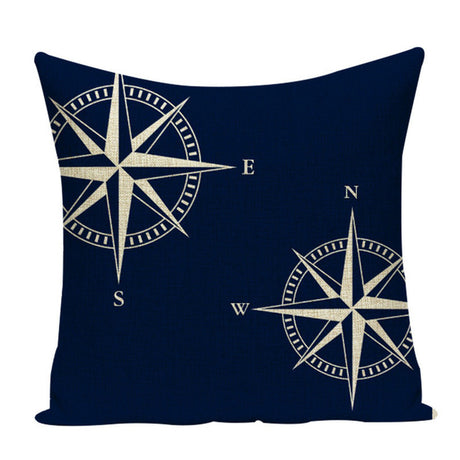 Sea Blue Nautical Cushion Covers Home Decor 21 Variations