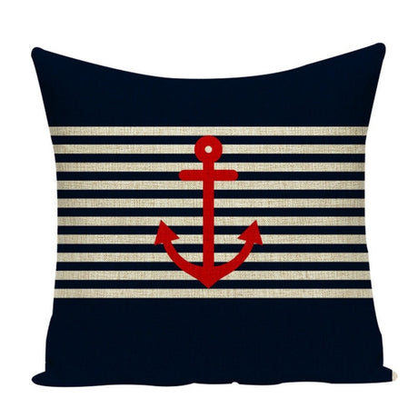 Sea Blue Nautical Cushion Covers Home Decor 21 Variations