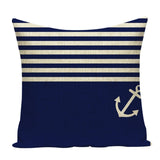 Sea Blue Nautical Cushion Covers Home Decor 21 Variations