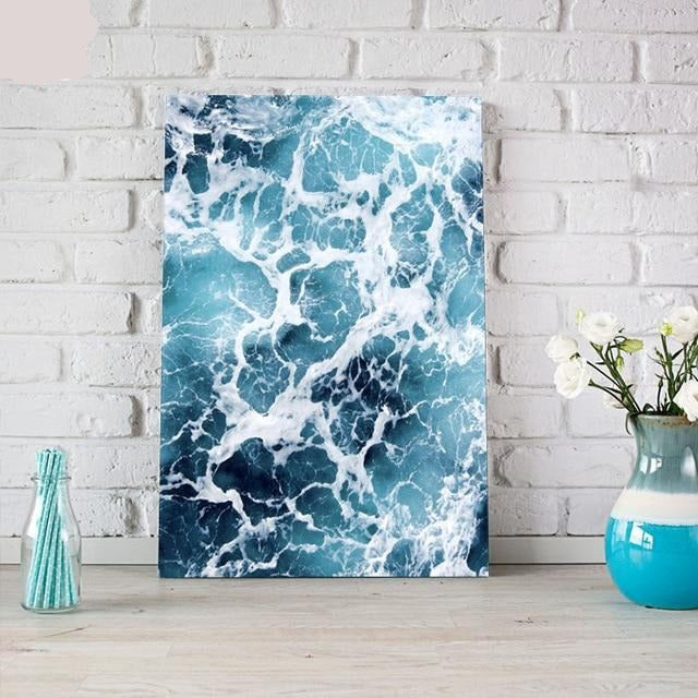 DIY Paint By Numbers Oceanscape Wall Art