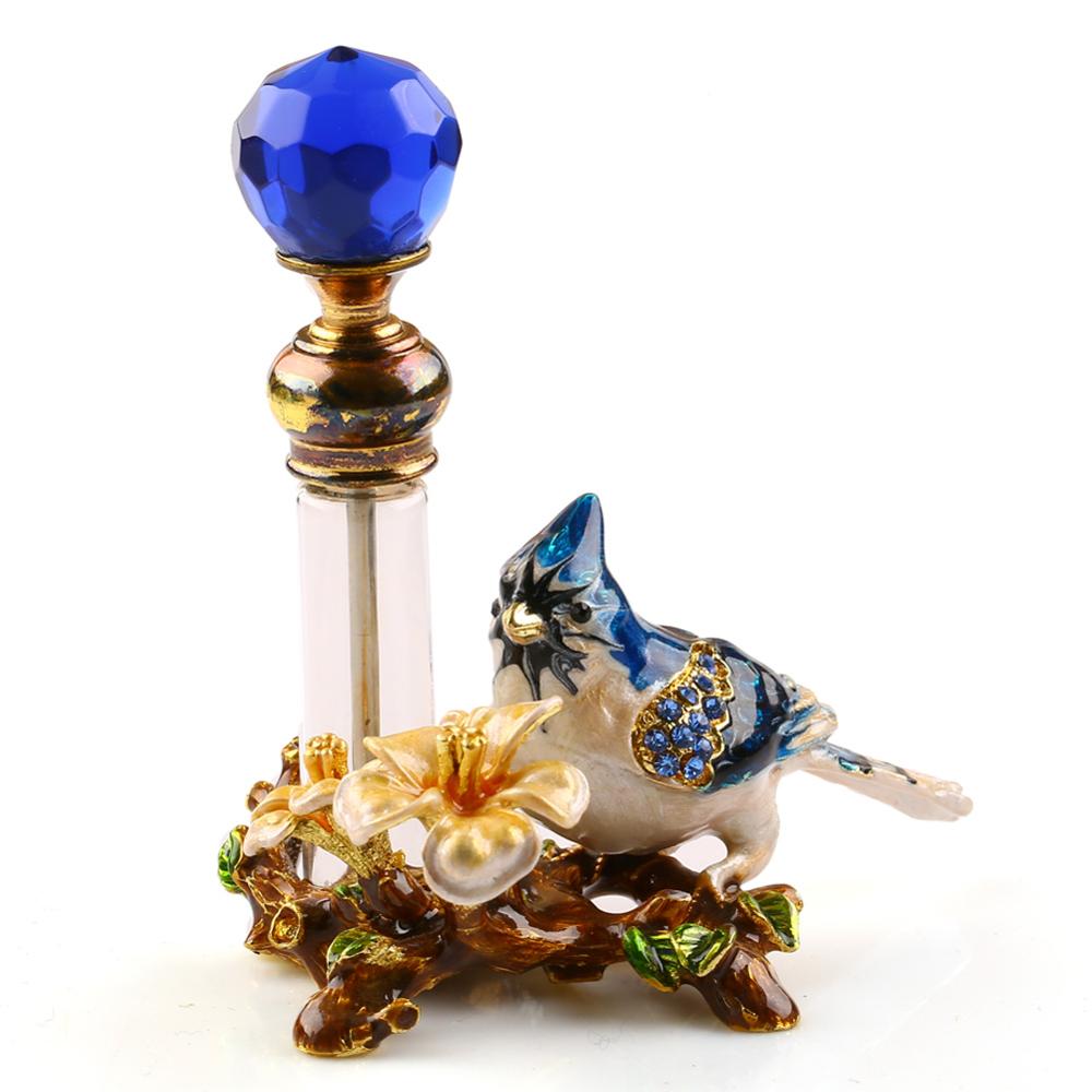 Blue Bird Woodland Potions Bottle