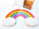 Little Pegs Rainbow Peg Boards | Australian Early Educational Toys - Woodland Gatherer