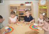 Little Pegs Rainbow Peg Boards | Australian Early Educational Toys - Woodland Gatherer